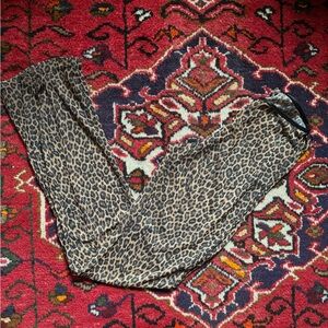 Vintage playboy sheer cheetah pants